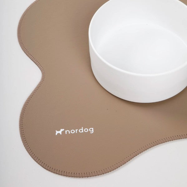 Nordog Placemat // Waterproof placement for dog bowls (cocoa)