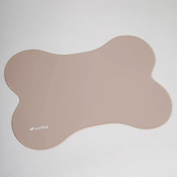 Nordog Placemat Bone // Vandtæt underlag til hundeskåle (cappuccino)
