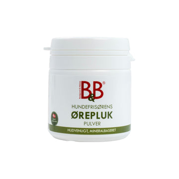 B&B Ørepluk til hunde // 100% mineralbaseret og naturligt