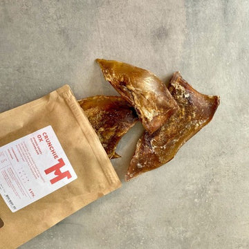 Crunchie Ox // Crispy beef shoulder blades with a long chew time