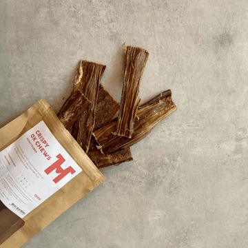 Crispy Ox Chews // Flavorful air-dried beef chews 150g