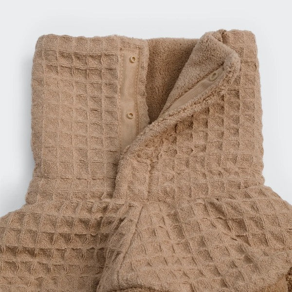 Paikka Spa // Quick-dry microfiber bathrobe for dogs (taupe)