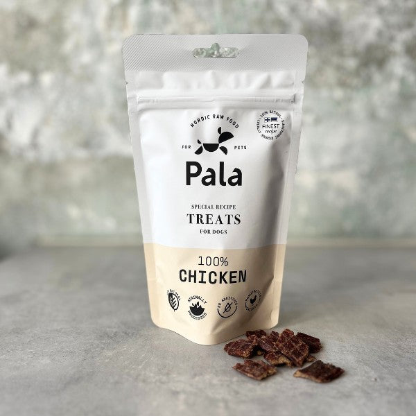 Pala Treat // Tasty and soft dog treat made from 100% chicken