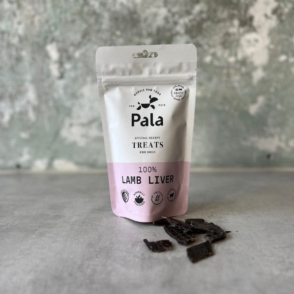 Pala Treat // Tasty and crunchy treat made from 100% lamb liver