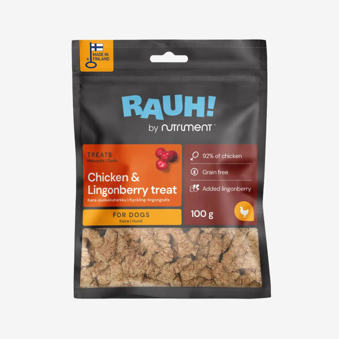 Rauh! Chicken-Lingonberry Treat // Soft treats with chicken and lingonberries