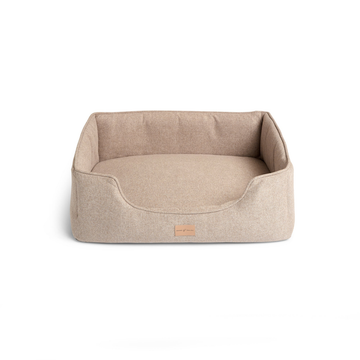Shiro & Malou Mansion // Dog bed with high edges (beige)