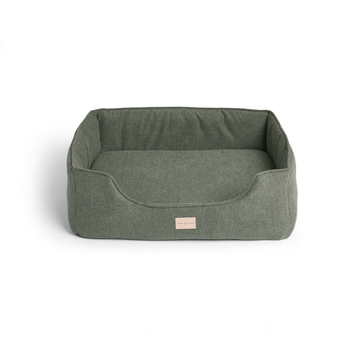 Shiro & Malou Mansion // Dog bed with high edges (green)