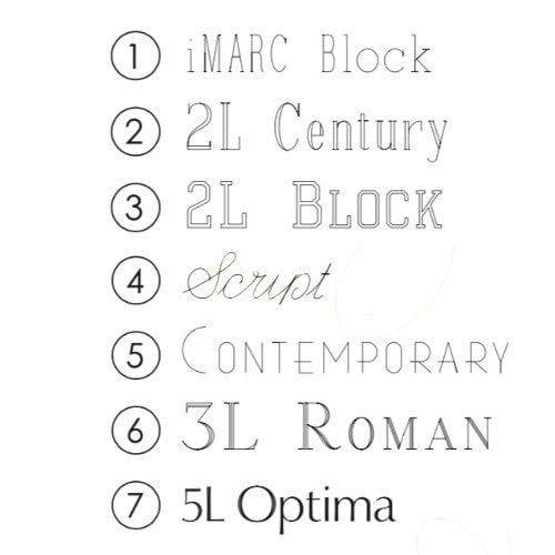 Dog tag // Premium bone small (rose gold)