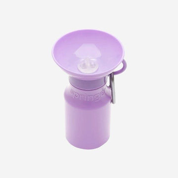 Springer Bottle // Anti-spill travel water bottle (purple)