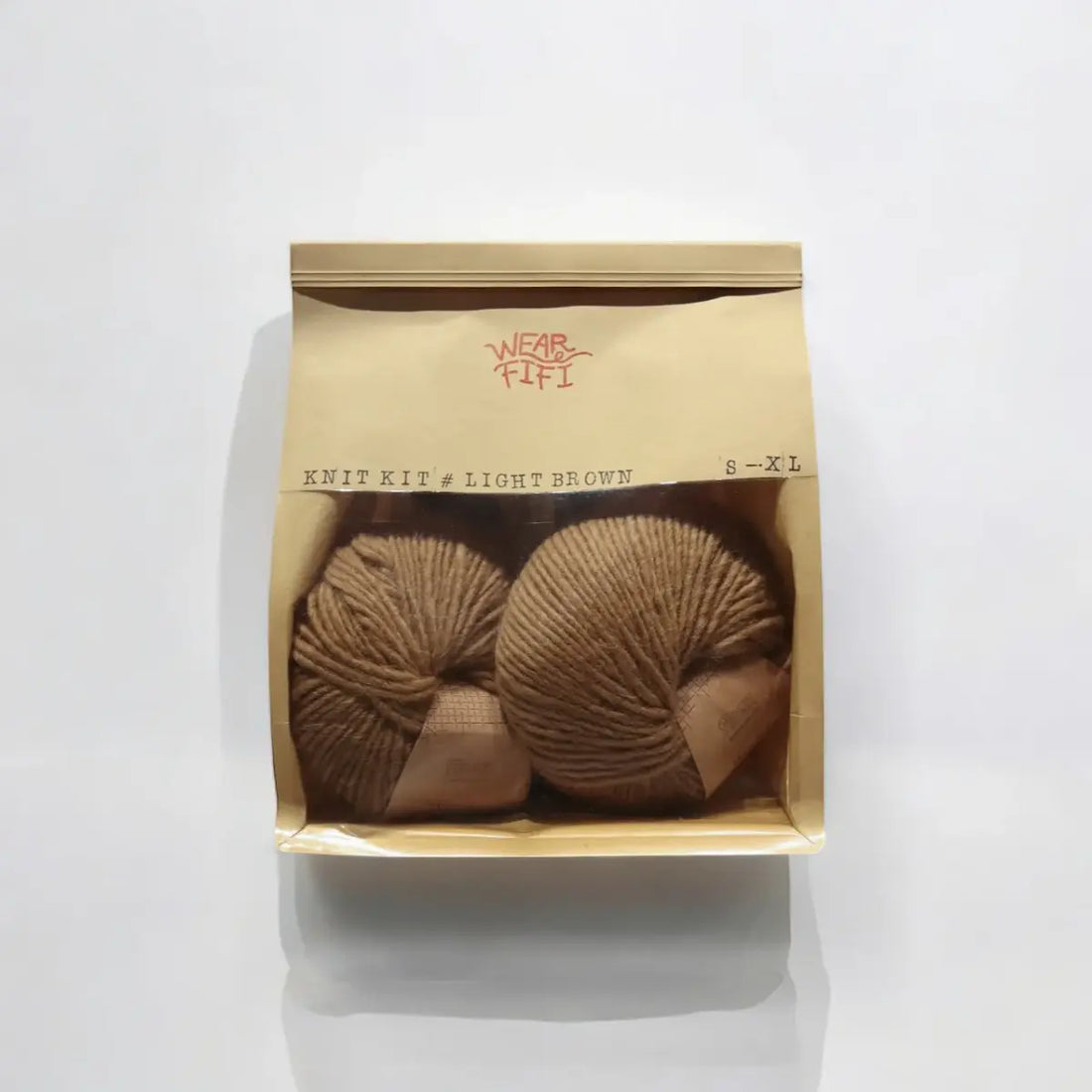 Wear Fifi Knit-Kit // Knit-your-own Fluffy Dog Sweater (burnt orange) (Kopier) (Kopier)