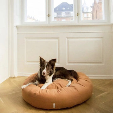 Donut Bed // Danish designed round dog bed (Light brown)