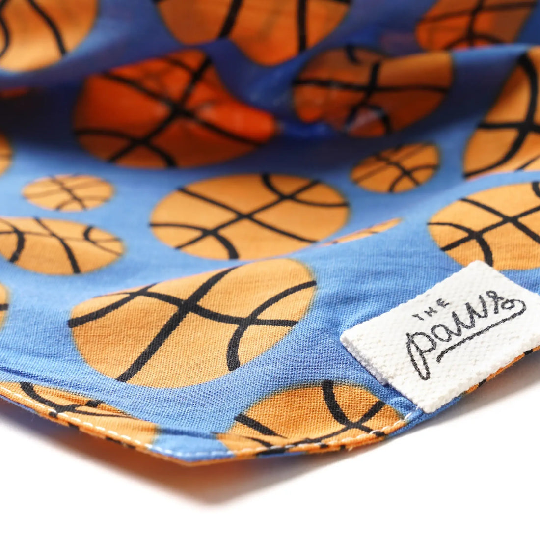 Dunk Basketball // Dog bandana with basketballs