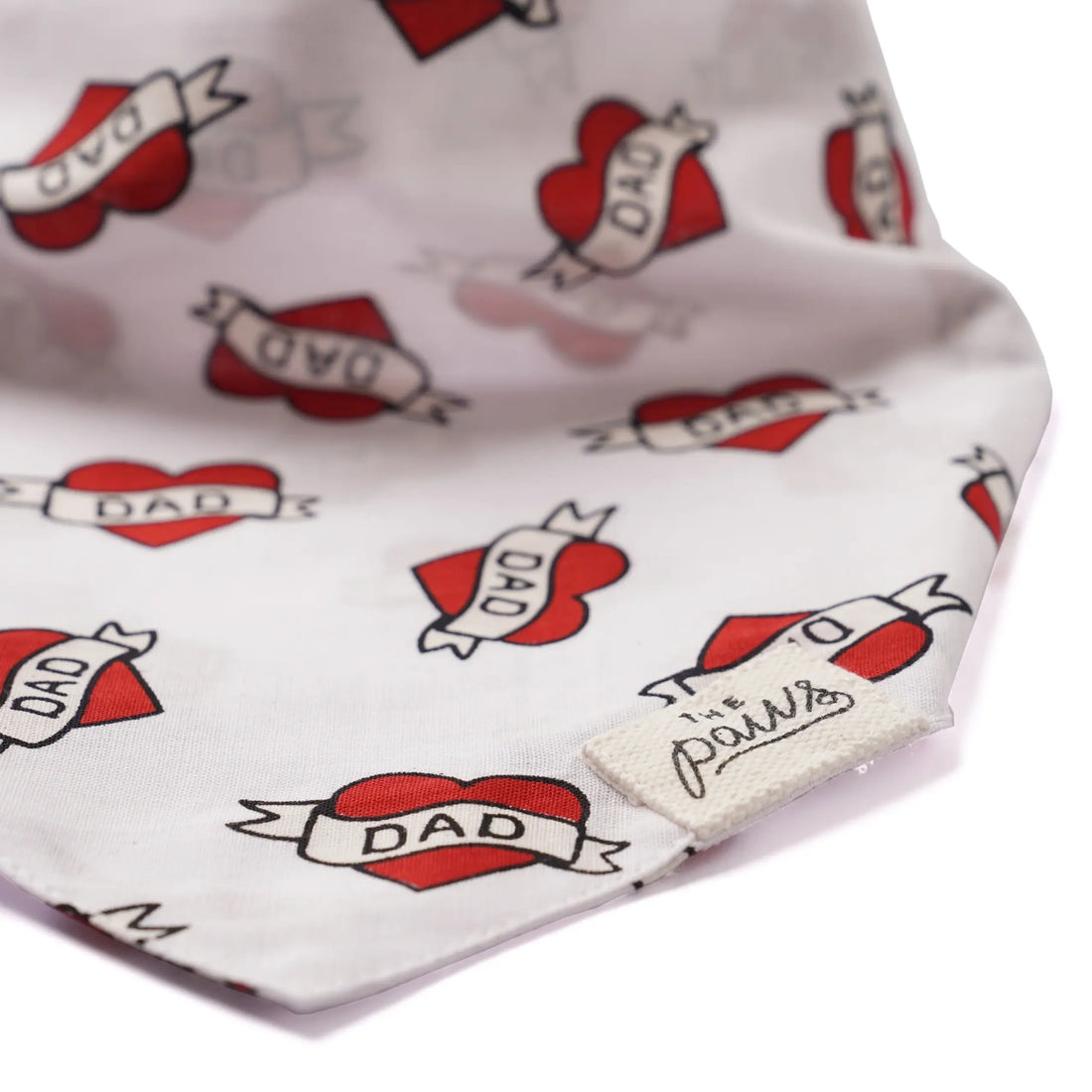 Love Mom // Dog bandana with sailor tattoo (mom) (Kopier)