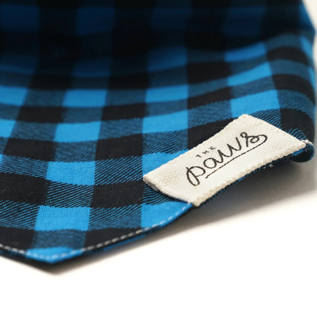 Classic Scotch // Dog bandana in classic checks (blue)