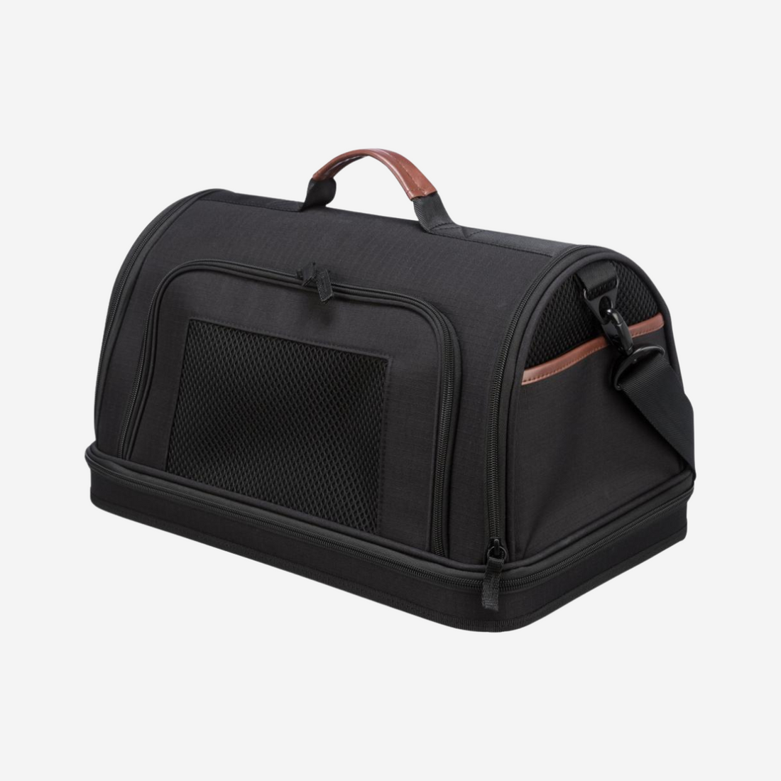 Gate Airline carrier // Flight bag and travel bag for dogs (black)