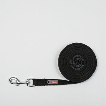 Track line // Long training line 5, 10 or 15 meters (black cotton)