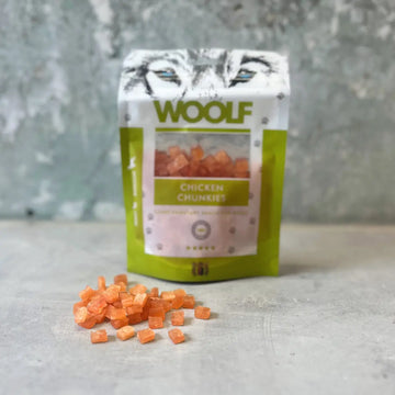 Woolf Chicken Chunkies // Soft training treats (chicken)