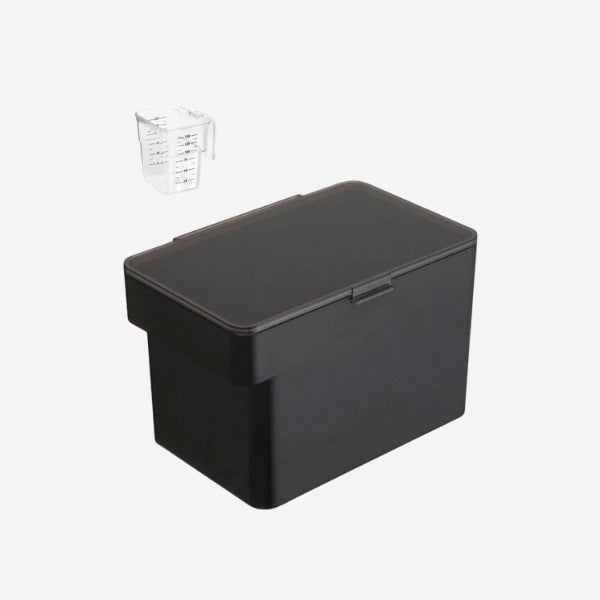 Yamazaki Tower 3.5 kg. // Airtight container for kibble (black)