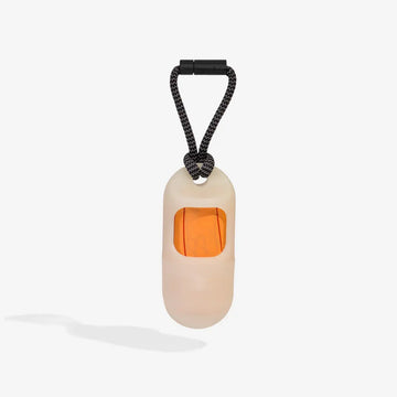 Zee.dog // Poop bag dispenser with reflective rope (transparent) (Kopier)