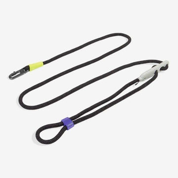 Zee.dog Nox // Hands-free rope dog leash (black reflective)