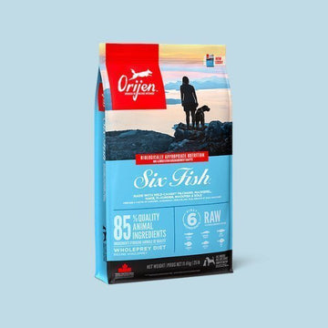 Orijen Six Fish // Dog food especially good for fur and skin