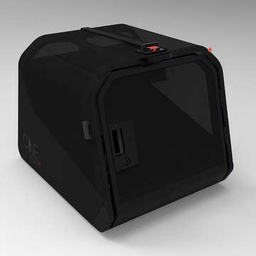 1one1 Origami Crate // Crash-tested travel crate for the car (black)