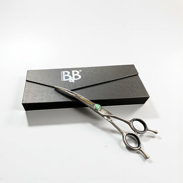 B&B Curved Scissors 6.5\" // Sculpt soft and round shapes on the dog