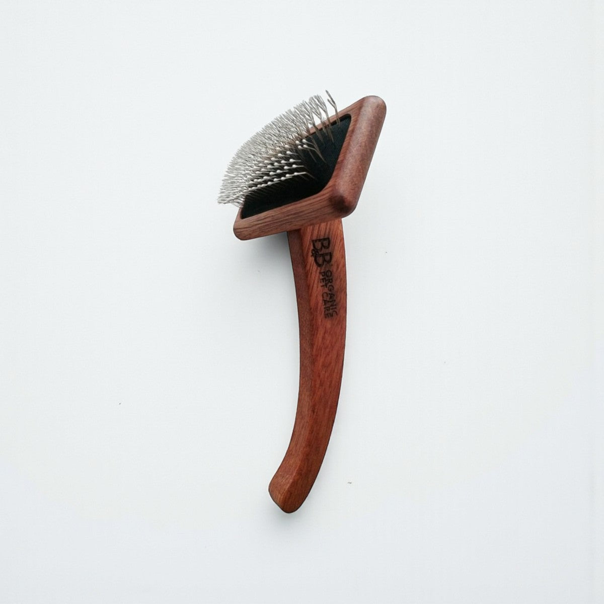 BB Padded Card // Gentle straightening of felt, knots and loose hair
