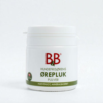 B&B Ørepluk til hunde // 100% mineralbaseret og naturligt