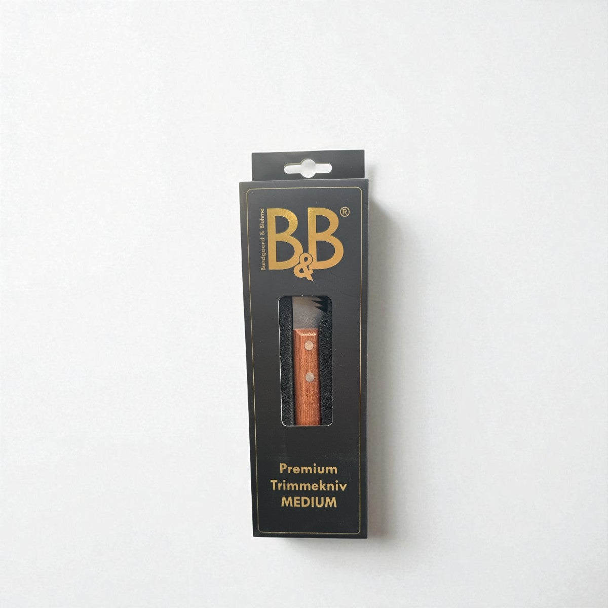 B&B Premium Trimmekniv // Trimning af kraftig og/eller lang pels
