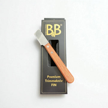 B&B Premium Trimmekniv // Finpudset trimning og præcisionsarbejde