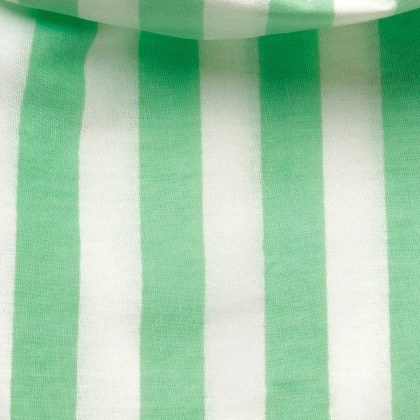 Lolly Green // Dog bandana with stripes (green)