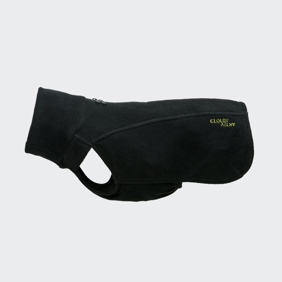 Cloud7 ACTIVE Body Warmer // Lightweight and warm fleece for dogs (black)