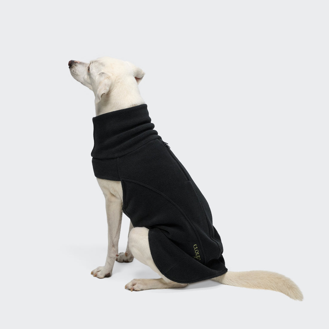 Cloud7 ACTIVE Body Warmer // Lightweight and warm fleece for dogs (black)