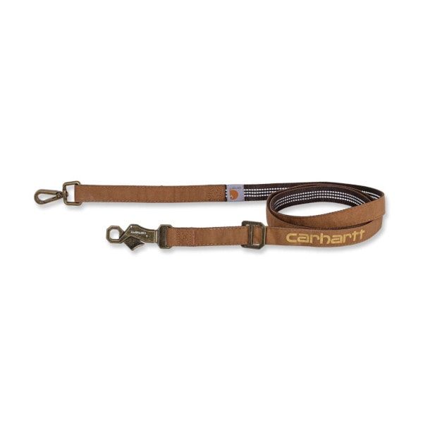 Carhartt Journeyman // Adjustable nylon leash (brown)
