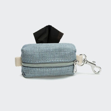 Cloud7 Poop Bag Holder // Washable poop bag holder incl. poop bags (blue)