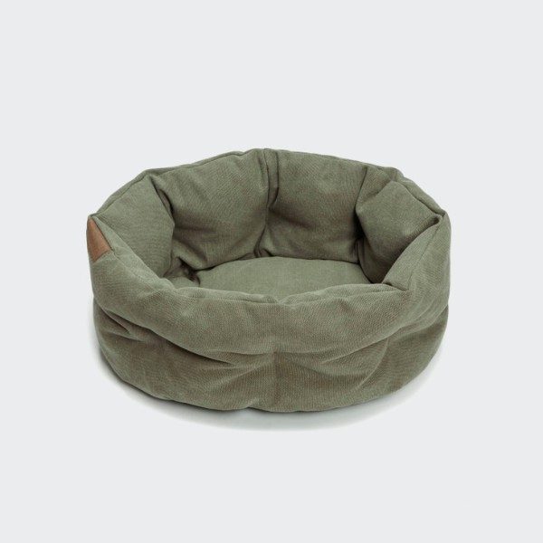 Cloud7 Pillow Lazy // Soft dog basket (olive)