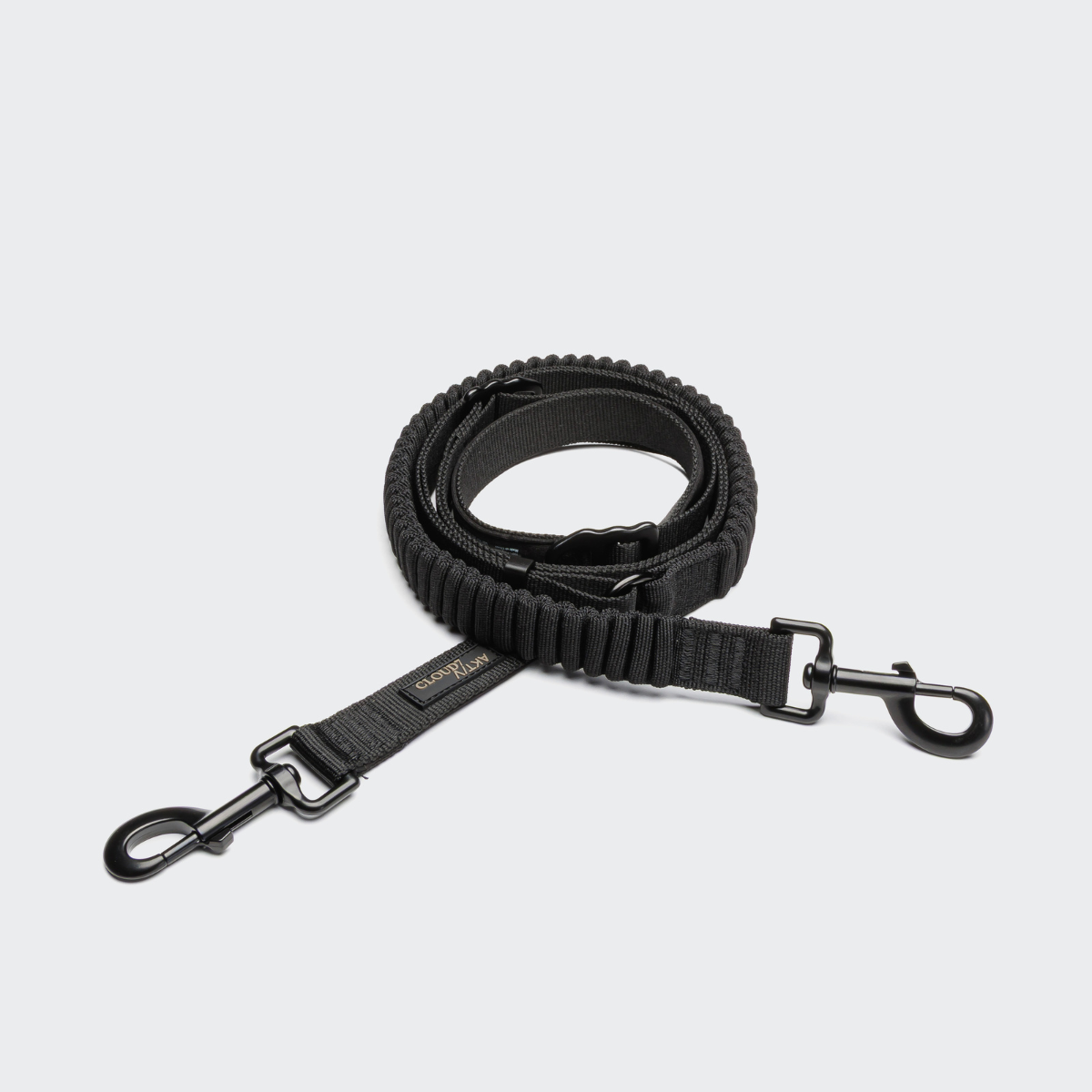 Cloud7 Aktiv Jogging // Elastisk og håndfri løbesnor (black)