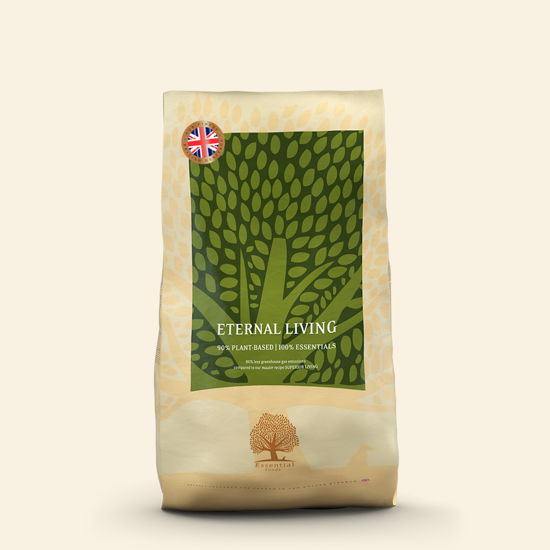 Essential Heritage, Eternal Living // Vegetar skånefoder til hunde med sart mave