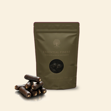 Essential Finest // Lufttørrede luksus snackpølser (vildt og and)