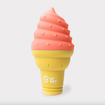 GF Pets® Ice Cone // Kølende frys-selv hundelegetøj (rød)