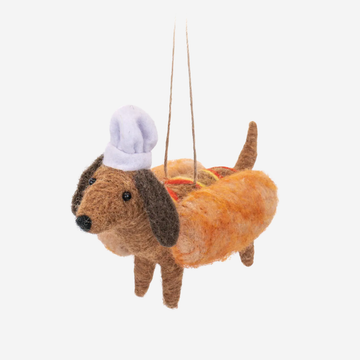 Hot-Sausage-Dog // Juleophæng med gravhund