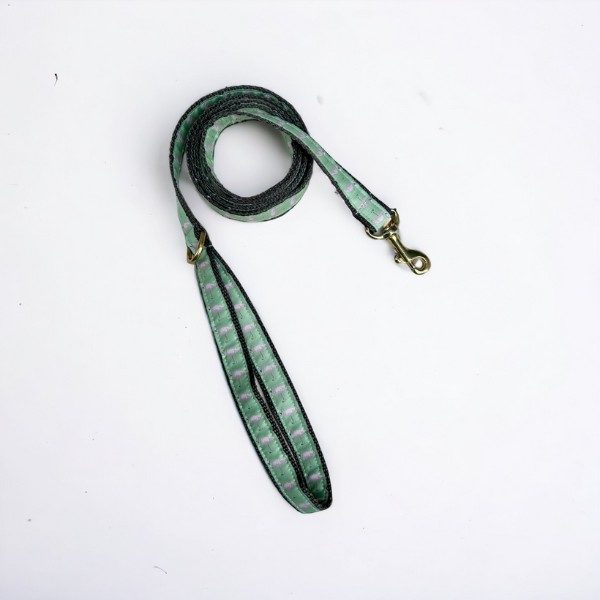 My First Leash // Handmade puppy leash (flamingo)