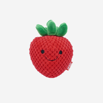 Kawaii Strawberry // Blødt hundelegetøj med squeaker