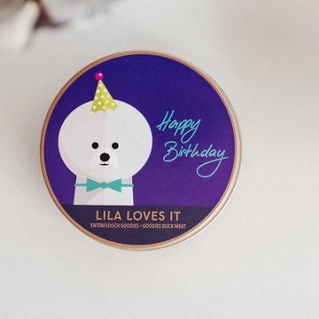 Lila Loves It Happy Birthday // Andegodbidder i fin fødselsdagsdåse