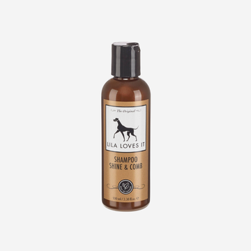 Lila Loves It Shine & Comb // Mild og plejende hundeshampoo (250 ml)