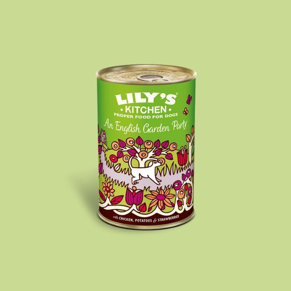 Lily's Kitchen English Garden Party // Chicken, Potato and Strawberry Wet Food (400g)