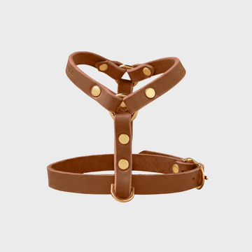 Butter Sahara // Y-sele i blødt læder (cognac)