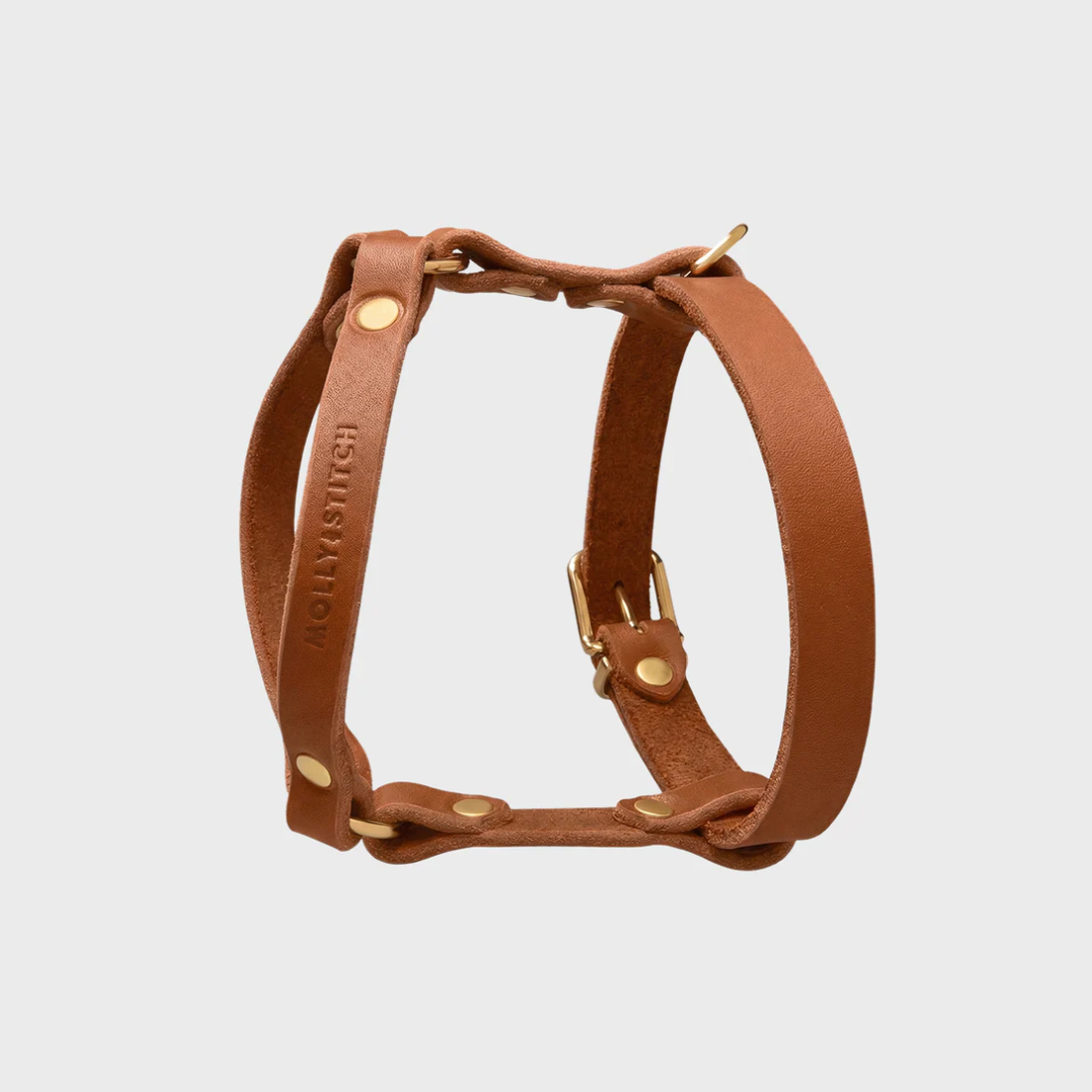 Butter Sahara // Y-sele i blødt læder (cognac)