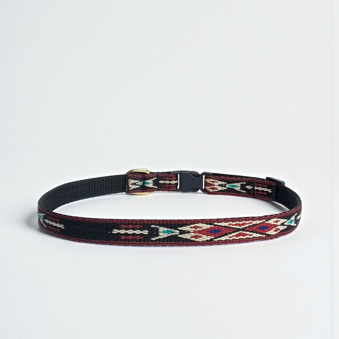 Marrakesh 2 // Red and black collar for small and medium-sized dogs